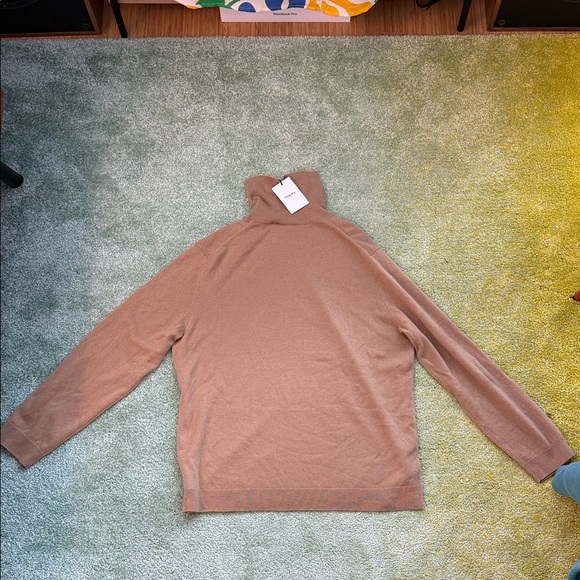 Theory Men's Turtleneck Sweater in Brown